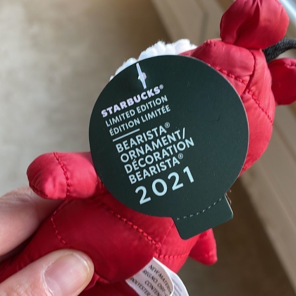 STARBUCKS Bearista 2021 ornament - Picture 3 of 10
